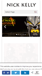Mobile Screenshot of nickkelly.com