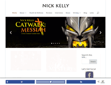 Tablet Screenshot of nickkelly.com